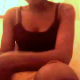A brief, self-made video of a girl taking a shit while sitting on a toilet. Pooping sounds are heard.